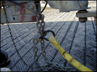 Attaching tow strap to trailer - Mike Nelson