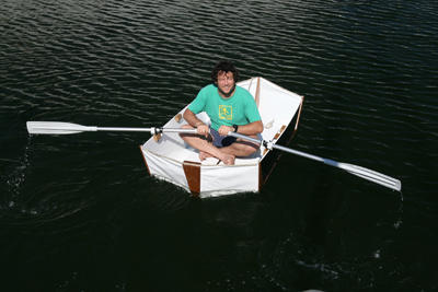 Flicka dinghy folding Origami called Carawee