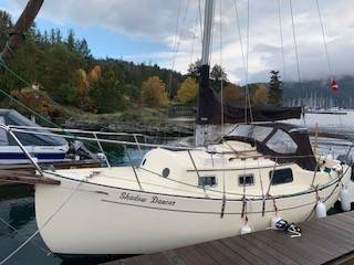 1979 Pacific Seacraft Flicka 20, hull #11, for sale on Vancouver Island