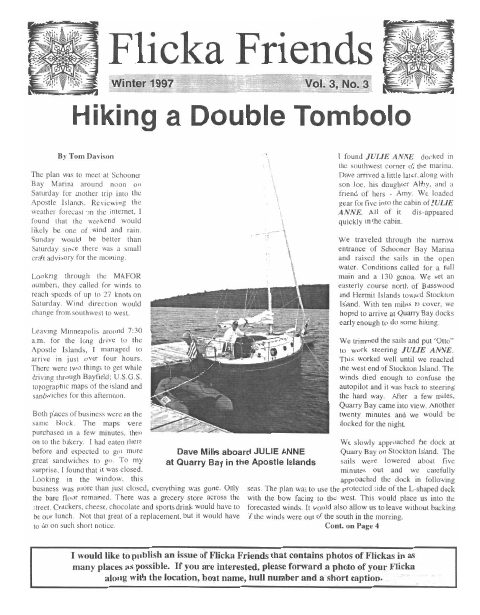 Cover of Winter 1997, Vol 3, #3, edited by Dennis Pratt