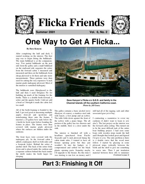 Cover of Summer 2001, Vol 6, #2, edited by Tom Davison