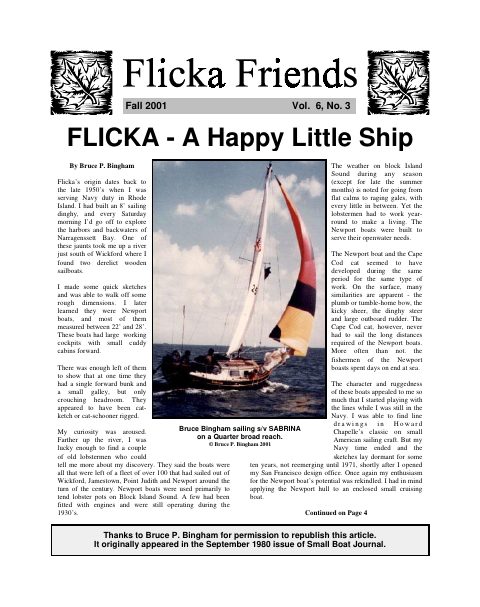 Cover of Fall 2001, Vol 6, #3, edited by Tom Davison