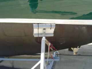 Another support will be added to the cradle at the forward crossbeam to support s/y HAPPY LITTLE GIRLS 2